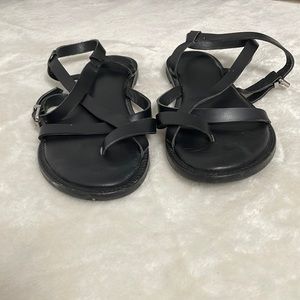 Black sandals